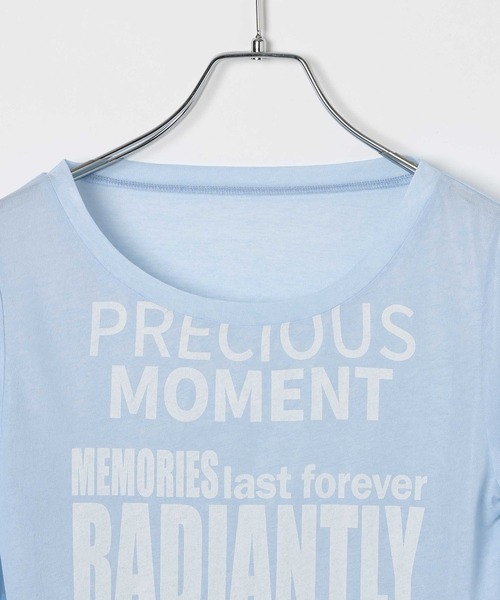 3.3 Field Trip （3.3フィールドトリップ）の「3.3 Field Trip／シアーロゴロングスリーブ（Tシャツ/カットソー・レディース・ブラック/ホワイト/ブルー・FREE）」の13枚目の写真