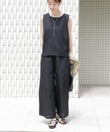 ITEMS URBANRESEARCH | リネンライクセットアップ(セットアップ)