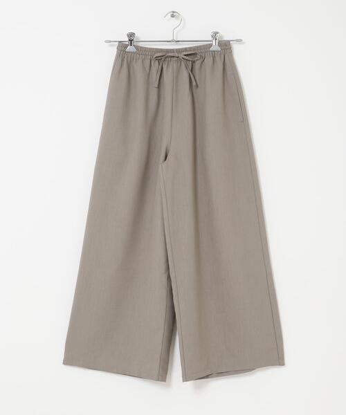 ITEMS URBANRESEARCH(アイテムズ アーバンリサーチ)の「リネンライクセットアップ(サロペット/オーバーオール・レディース・ブラック/ブラウン/ベージュ・FREE)」の12枚目の写真