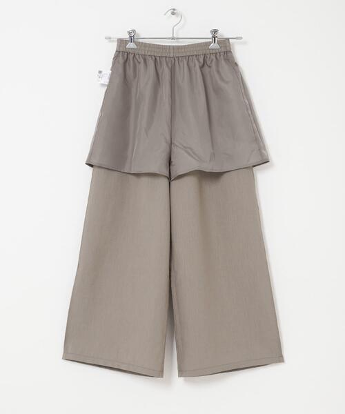 ITEMS URBANRESEARCH(アイテムズ アーバンリサーチ)の「リネンライクセットアップ(サロペット/オーバーオール・レディース・ブラック/ブラウン/ベージュ・FREE)」の15枚目の写真