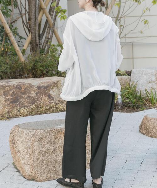 ITEMS URBANRESEARCH(アイテムズ アーバンリサーチ)の「リネンライクセットアップ(サロペット/オーバーオール・レディース・ブラック/ブラウン/ベージュ・FREE)」の18枚目の写真