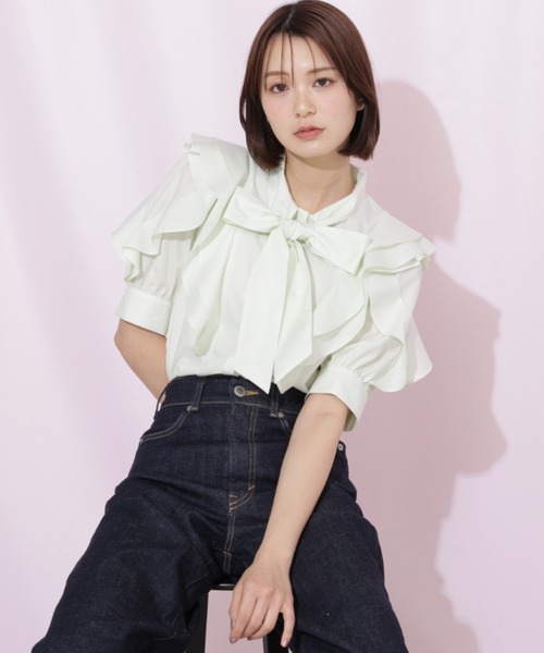 ビッグボウタイブラウス（シャツ/ブラウス）｜JILL by JILL STUART 