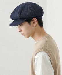 Ruben（ルーベン）の「RUBEN DENIM BIG CASKET デニムビッグキャスケット 大きいサイズあり（キャスケット）」