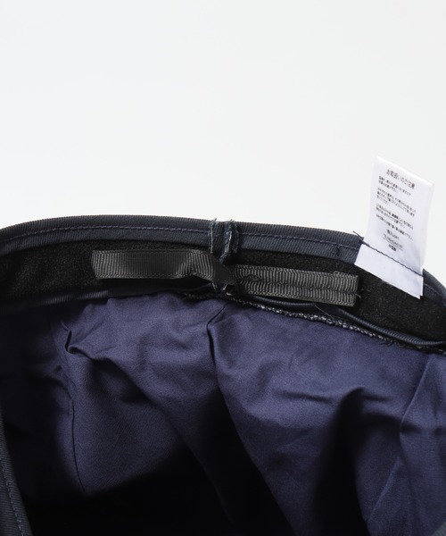 Ruben(ルーベン)の「RUBEN DENIM BIG CASKET デニムビッグキャスケット 大きいサイズあり(キャスケット・メンズ・ブラック/ストライプ/ネイビー・FREE/XL)」の10枚目の写真