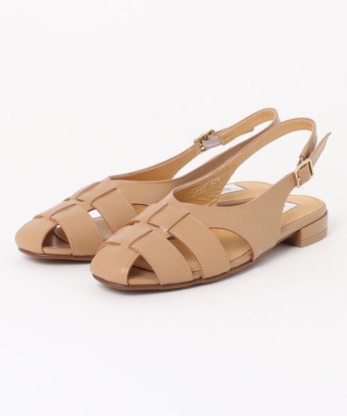 MACKINTOSH PHILOSOPHY(マッキントッシュ フィロソフィー)の「グルカ風バックストラップパンプス(パンプス・レディース・アイボリー/ブラック/ベージュ・24.5cm/23.0cm/22.5cm/23.5cm/24.0cm)」の2枚目の写真