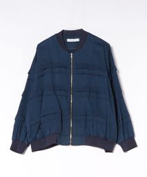 H.A.K（ハク）の「2．0オンスシフォンデニムボリュームジップアップブルゾン（ブルゾン）」