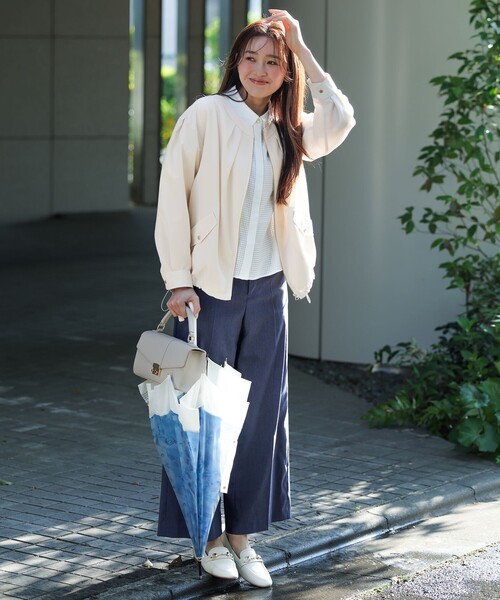 ANY SIS(エニィスィス)の「エアリーストレッチ ワイドパンツ(その他パンツ・レディース・グレー系/ネイビー系/ホワイト系/ブラック系9/ベージュ系/ダルブルー系/ブラック系6/ダークブラウン系・SMALL/MEDIUM/LARGE)」の8枚目の写真