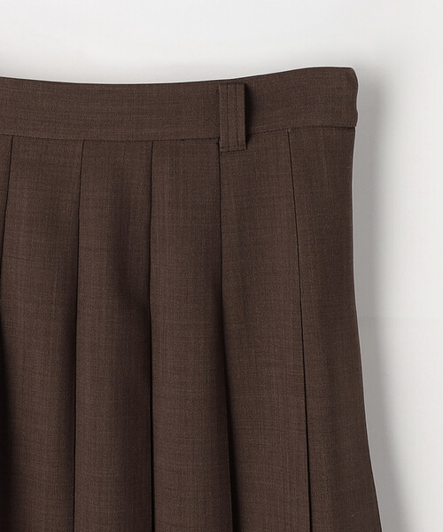 COMME CA（コムサ）の「T／W2WAYストレッチ 単品プリーツスカート（スカート・レディース・ネイビー/ブラウン・9号）」の16枚目の写真