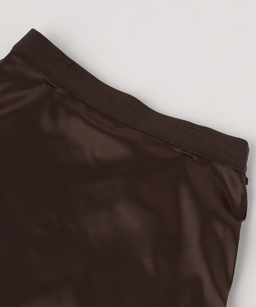 COMME CA（コムサ）の「T／W2WAYストレッチ 単品プリーツスカート（スカート・レディース・ネイビー/ブラウン・9号）」の18枚目の写真