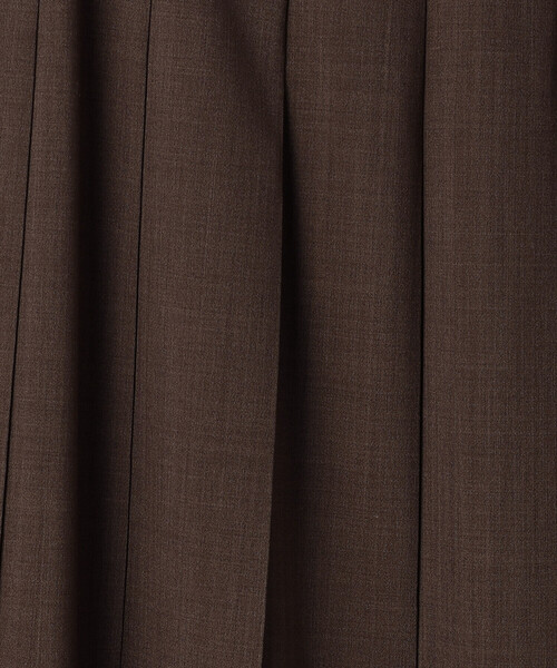 COMME CA（コムサ）の「T／W2WAYストレッチ 単品プリーツスカート（スカート・レディース・ネイビー/ブラウン・9号）」の21枚目の写真