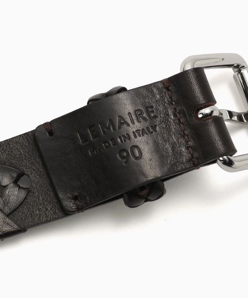 LEMAIRE(ルメール)の「LEMAIRE(ルメール) BRAIDED BELT 30(ベルト・メンズ・ブラウン・90/85/80)」の4枚目の写真