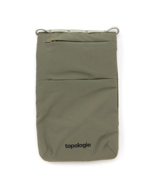 Topologie(トポロジー)の「Topologie/トポロジー Phone Sacoche Paperyフォンサコッシュ 【バッグ単体】(ショルダーバッグ・メンズ・グレー・F)」の2枚目の写真