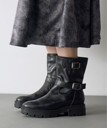 ATS（エーティーエス）の「バイカーショートブーツ（ブーツ）」