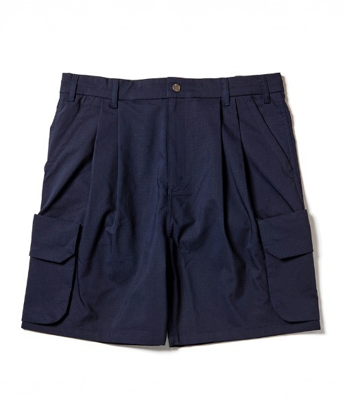 430（フォーサーティ）の「mp14915- ESLOT CARGO SHORTS カーゴショートパンツ(26-096)（その他パンツ・メンズ・カーキ/ブラック/ネイビー・3/2/1）」の3枚目の写真