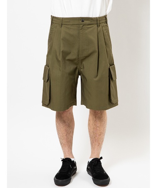 430（フォーサーティ）の「mp14915- ESLOT CARGO SHORTS カーゴショートパンツ(26-096)（その他パンツ・メンズ・カーキ/ブラック/ネイビー・3/2/1）」の4枚目の写真