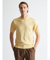 AOURE（アウール）の「セレーサカルメン　クルーネック　ＳＳ（ニット/セーター）」