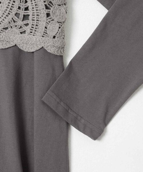 ITEMS URBANRESEARCH（アイテムズ アーバンリサーチ）の「カギバリキャミ×カットワンピース（ワンピース・レディース・グレー/ベージュ・FREE）」の11枚目の写真