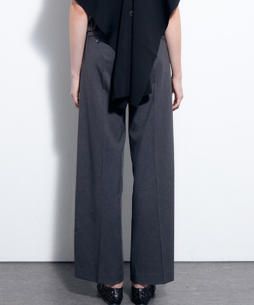 LE CIEL BLEU(ルシェルブルー)の「ローライズトラウザーwベルト / Low-Rise Trousers w/Belt(その他パンツ・レディース・チャコールグレー/グリーン/ブルー・34/38/36)」の10枚目の写真