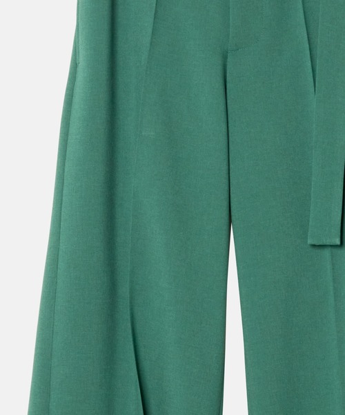 LE CIEL BLEU(ルシェルブルー)の「ローライズトラウザーwベルト / Low-Rise Trousers w/Belt(その他パンツ・レディース・チャコールグレー/グリーン/ブルー・34/38/36)」の16枚目の写真
