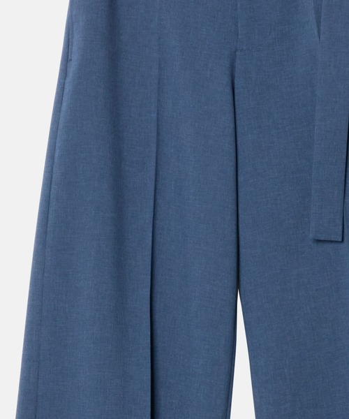 LE CIEL BLEU(ルシェルブルー)の「ローライズトラウザーwベルト / Low-Rise Trousers w/Belt(その他パンツ・レディース・チャコールグレー/グリーン/ブルー・34/38/36)」の19枚目の写真