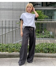 LE CIEL BLEU｜ルシェルブルーのパンツ（グレー/灰色系）通販 - ZOZOTOWN