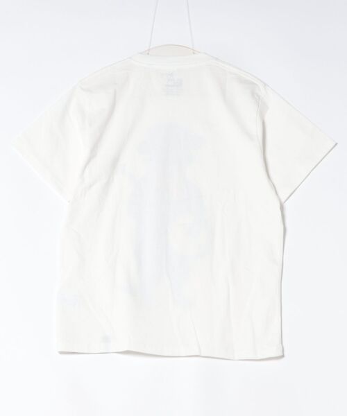 go slow caravan(ゴースローキャラバン)の「バンジョー猫 S/S Tシャツ(Tシャツ/カットソー・メンズ・ホワイト・XL/L/M/S)」の2枚目の写真