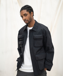 KALAPATTHAR（カラパタール）の「NYLON SILKY M-65 FIELD JACKET - BLACK（ナイロンジャケット）」