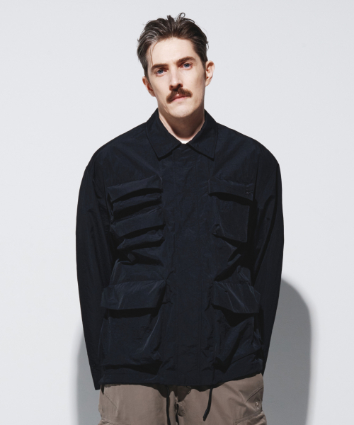 KALAPATTHAR(カラパタール)の「NYLON SILKY M-65 FIELD JACKET - BLACK(ナイロンジャケット・メンズ・その他・MEDIUM/LARGE)」の1枚目の写真