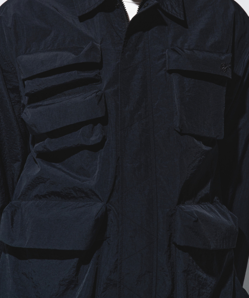 KALAPATTHAR(カラパタール)の「NYLON SILKY M-65 FIELD JACKET - BLACK(ナイロンジャケット・メンズ・その他・MEDIUM/LARGE)」の8枚目の写真