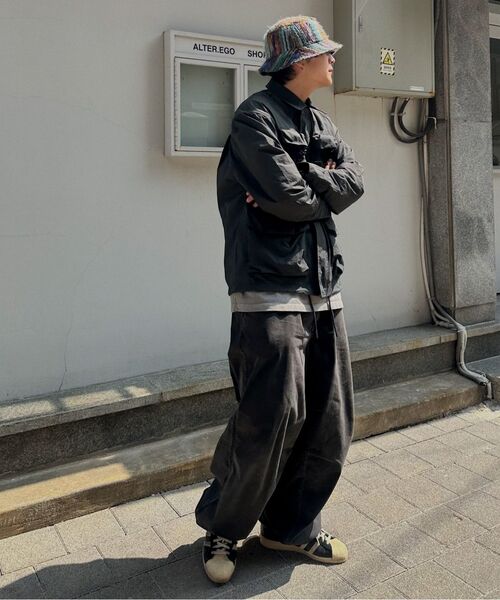 KALAPATTHAR(カラパタール)の「NYLON SILKY M-65 FIELD JACKET - BLACK(ナイロンジャケット・メンズ・その他・MEDIUM/LARGE)」の5枚目の写真