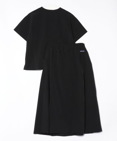 THOUSAND MILE(サウザンドマイル)の「【THOUSAND MILE】SHORT SLEEVE T-SHIRT & SKIRT SET(セットアップ・レディース・ベージュ/ブラック/オリーブ/チャコールグレー・FREE)」の5枚目の写真
