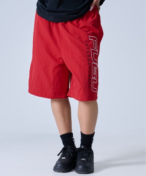 FUBU（ フブ）の「FUBU フブ ナイロンショートパンツ メンズ レディース（その他パンツ・メンズ・イエロー/ブラック/レッド/ネイビー・XL/XXL/M/L）」の4枚目の写真