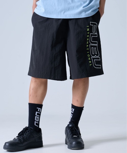 FUBU（ フブ）の「FUBU フブ ナイロンショートパンツ メンズ レディース（その他パンツ・メンズ・イエロー/ブラック/レッド/ネイビー・XL/XXL/M/L）」の14枚目の写真