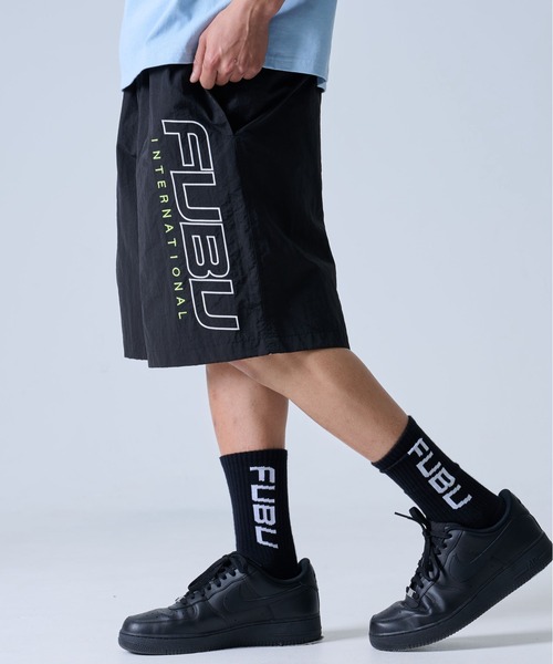 FUBU（ フブ）の「FUBU フブ ナイロンショートパンツ メンズ レディース（その他パンツ・メンズ・イエロー/ブラック/レッド/ネイビー・XL/XXL/M/L）」の8枚目の写真
