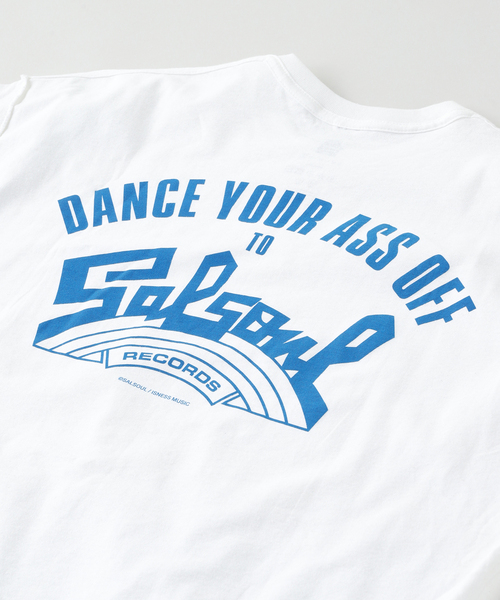 is-ness（イズネス）の「ISNESS MUSIC × SALSOUL T-SHIRTS（Tシャツ/カットソー・メンズ・ホワイト・FREE）」の3枚目の写真
