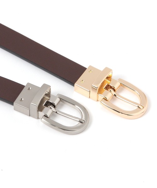 GLOBAL WORK(グローバルワーク)の「リバーシブルベルト/658973(ベルト・レディース・ゴールド/シルバー・FREE)」の7枚目の写真