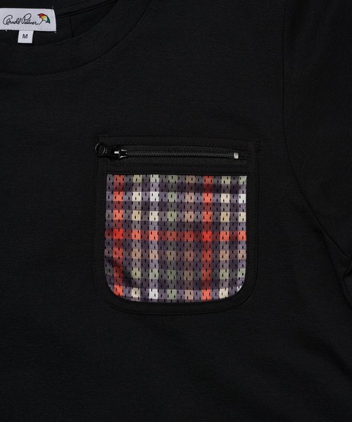 Arnold Palmer(アーノルドパーマー)の「タウン&レジャー ポケットメッシュ Tシャツワンピース(ワンピース・レディース・ブラック/ライトグリーン/ベージュ・L/M/S)」の12枚目の写真