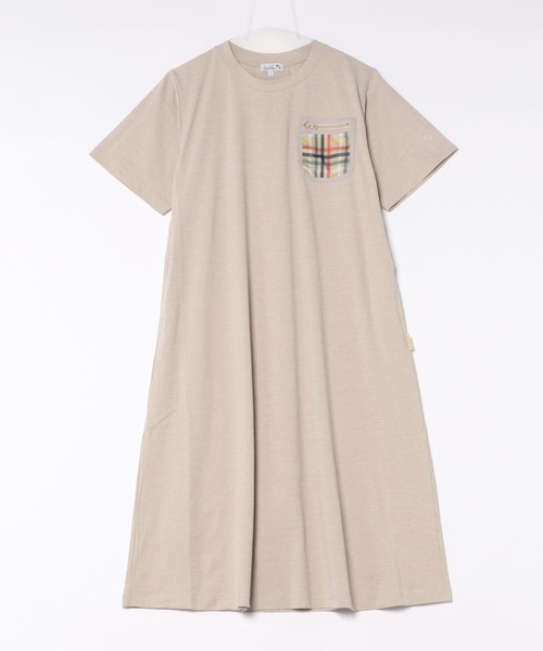 Arnold Palmer(アーノルドパーマー)の「タウン&レジャー ポケットメッシュ Tシャツワンピース(ワンピース・レディース・ブラック/ライトグリーン/ベージュ・L/M/S)」の19枚目の写真