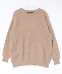 DankeSchon/ダンケシェーン/NYLON SHAGGY CREWNECK