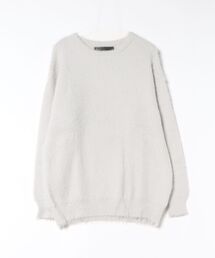 DANKE SCHON | DankeSchon/ダンケシェーン/NYLON SHAGGY CREWNECK(ニット/セーター)