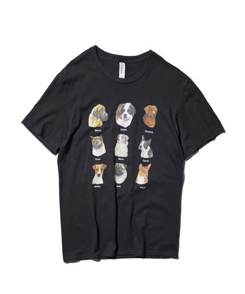 JERZEES(ジャージーズ)の「JERZEES / ジャージーズ "9 DOGS" SS TEE ドッグ Tシャツ(Tシャツ/カットソー・メンズ・ホワイト/ブラック・MEDIUM/LARGE/X-LARGE)」の14枚目の写真
