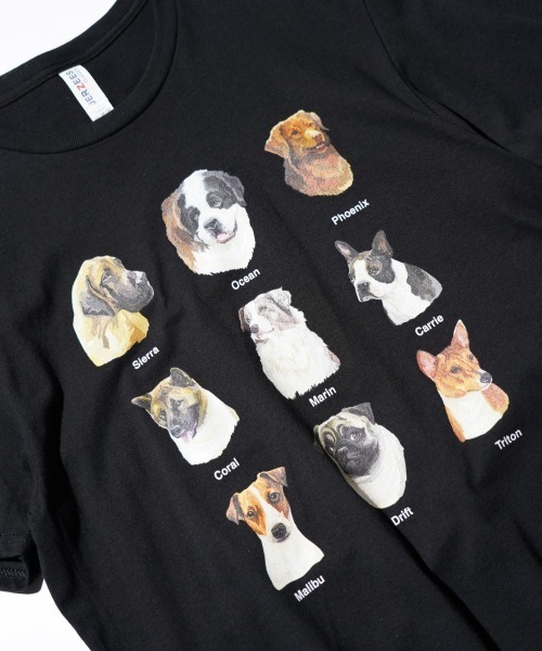 JERZEES(ジャージーズ)の「JERZEES / ジャージーズ "9 DOGS" SS TEE ドッグ Tシャツ(Tシャツ/カットソー・メンズ・ホワイト/ブラック・MEDIUM/LARGE/X-LARGE)」の16枚目の写真