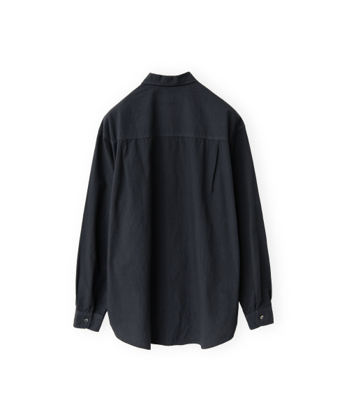 BROWNYARD（ブラウンヤード）の「ウォッシュドシャツ、チャコール（シャツ/ブラウス・メンズ・その他・6/5/4/3）」の2枚目の写真