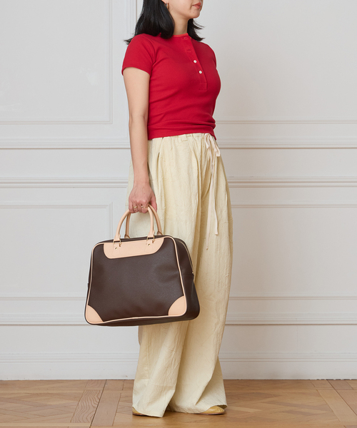 CAROUSE LAMBRA(ケラウズランブラ)の「CAROUSE LAMBRA ケラウズランブラ SS HENRY 261-471(Tシャツ/カットソー・レディース・ブラック/レッド・FREE)」の18枚目の写真