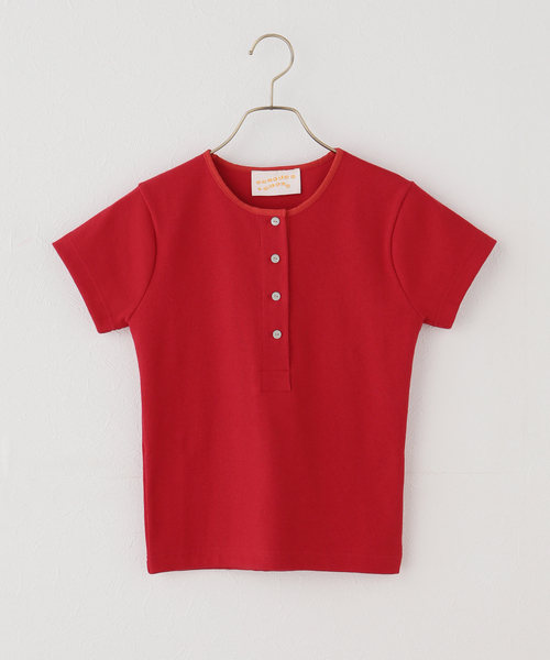 CAROUSE LAMBRA(ケラウズランブラ)の「CAROUSE LAMBRA ケラウズランブラ SS HENRY 261-471(Tシャツ/カットソー・レディース・ブラック/レッド・FREE)」の7枚目の写真