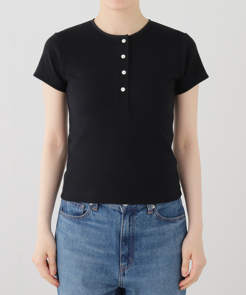 CAROUSE LAMBRA(ケラウズランブラ)の「CAROUSE LAMBRA ケラウズランブラ SS HENRY 261-471(Tシャツ/カットソー・レディース・ブラック/レッド・FREE)」の5枚目の写真
