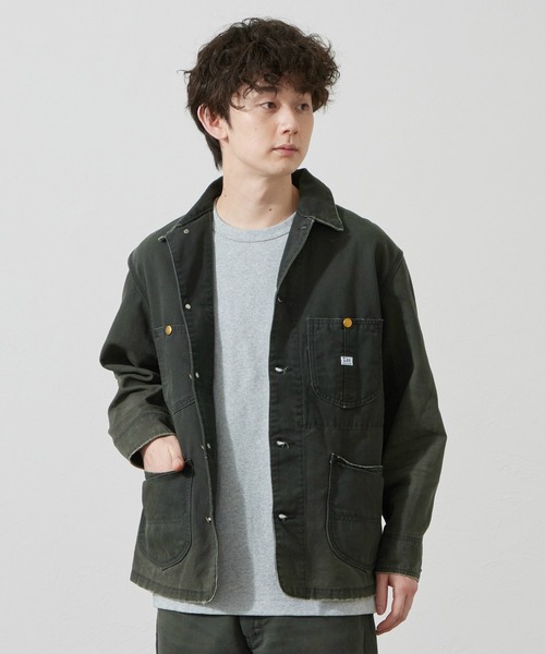 Lee（リー）の「【ダック素材】DUNGAREES ロコジャケット/カバーオール/デニムジャケット セットアップ対応【ユニセックス】（カバーオール・メンズ・ブラウン/チャコール・SMALL/MEDIUM/LARGE/X-LARGE）」の21枚目の写真