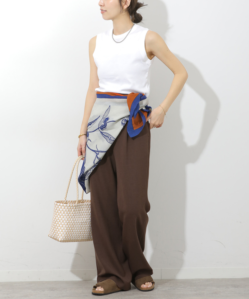 JOURNAL STANDARD relume(ジャーナルスタンダード レリューム)の「【NHE/ニエ】NGANG LONG HAND:かごバッグ(かごバッグ・レディース・ブラック/アイボリー・FREE)」の5枚目の写真