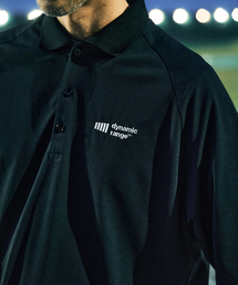 EDIFICE | CLUBHAUS / Dynamic Range (クラブハウス) Warm UP ラグランポロシャツ(ポロシャツ)