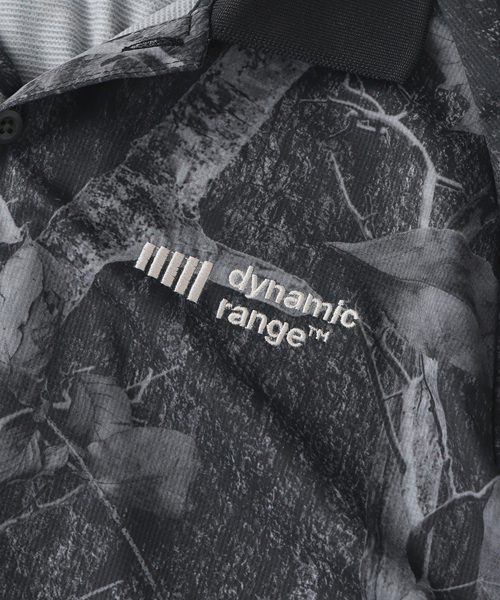 EDIFICE(エディフィス)の「CLUBHAUS / Dynamic Range (クラブハウス) Warm UP ラグランポロシャツ(ポロシャツ・メンズ・ブラック/チャコールグレー・MEDIUM/LARGE)」の11枚目の写真